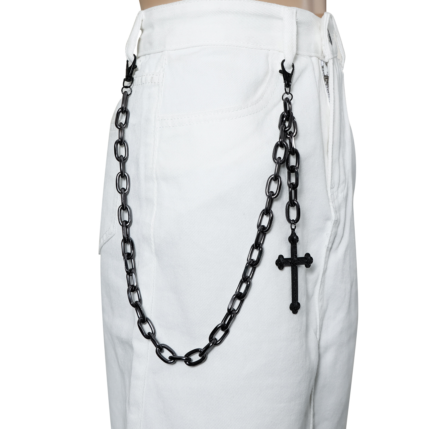 Qualiti Body Jewelry - Hip Hop Gothic Metal Cross Pendant