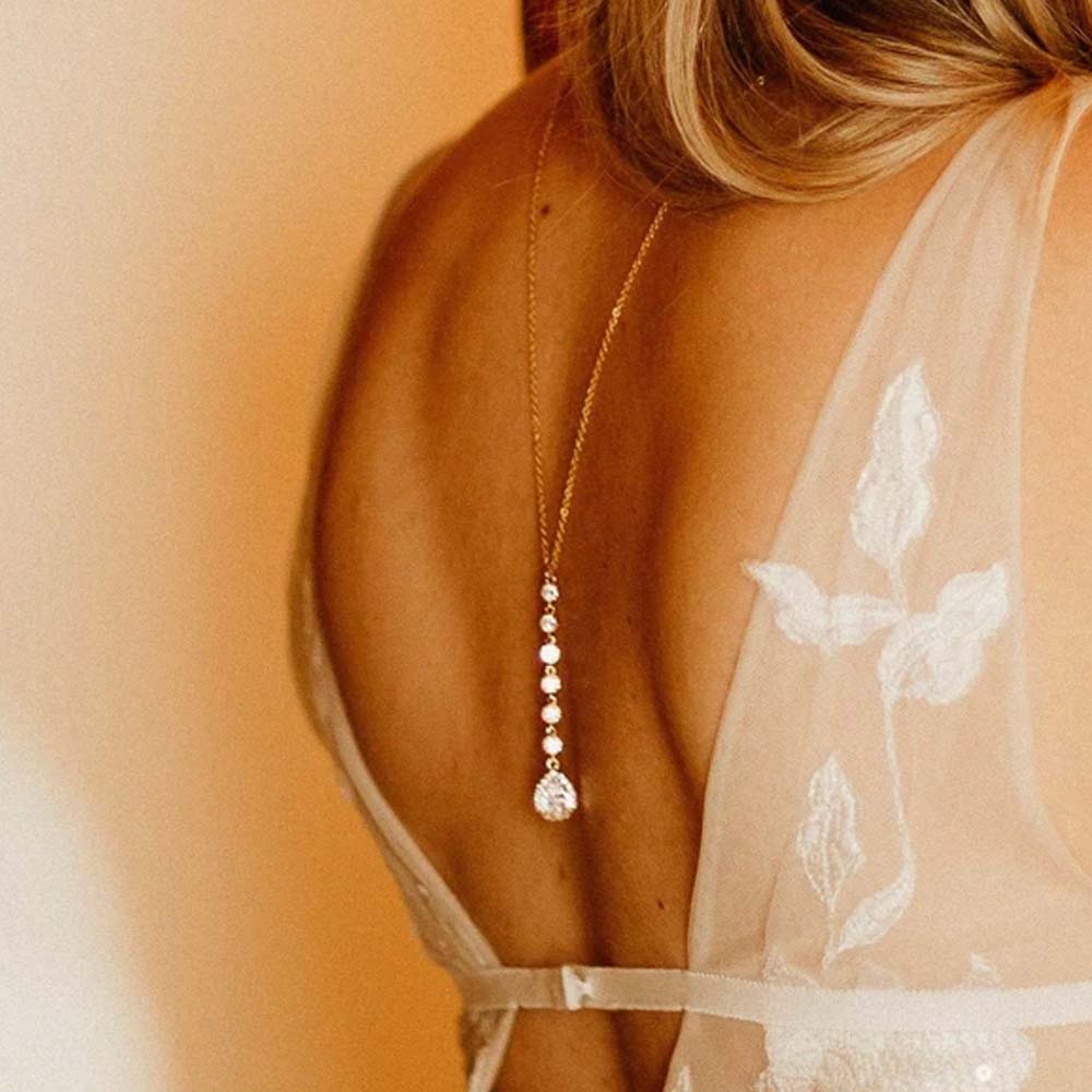 Stonefans Drop Back Chain Neck - Body Jewelry Hot review and price