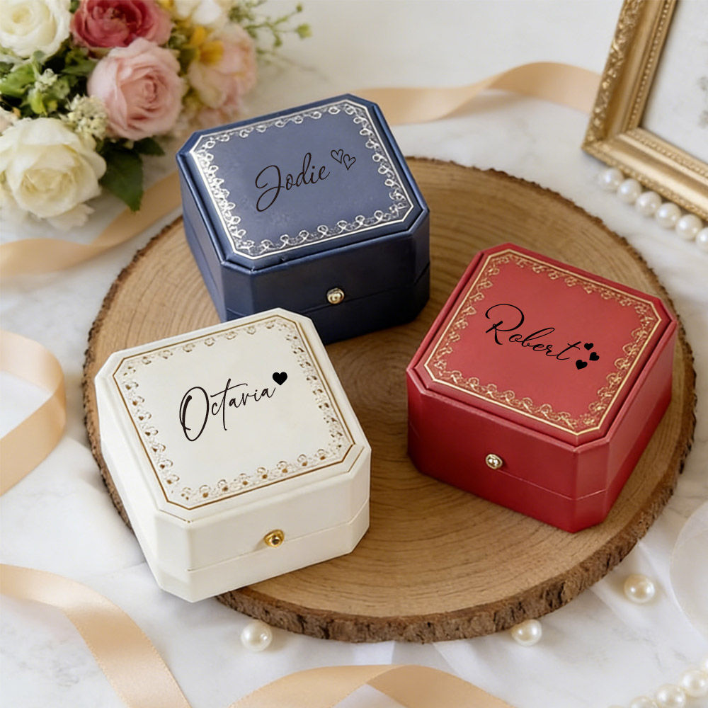 Personalized Faux Leather Ring - Body Jewelry Organizer review and price