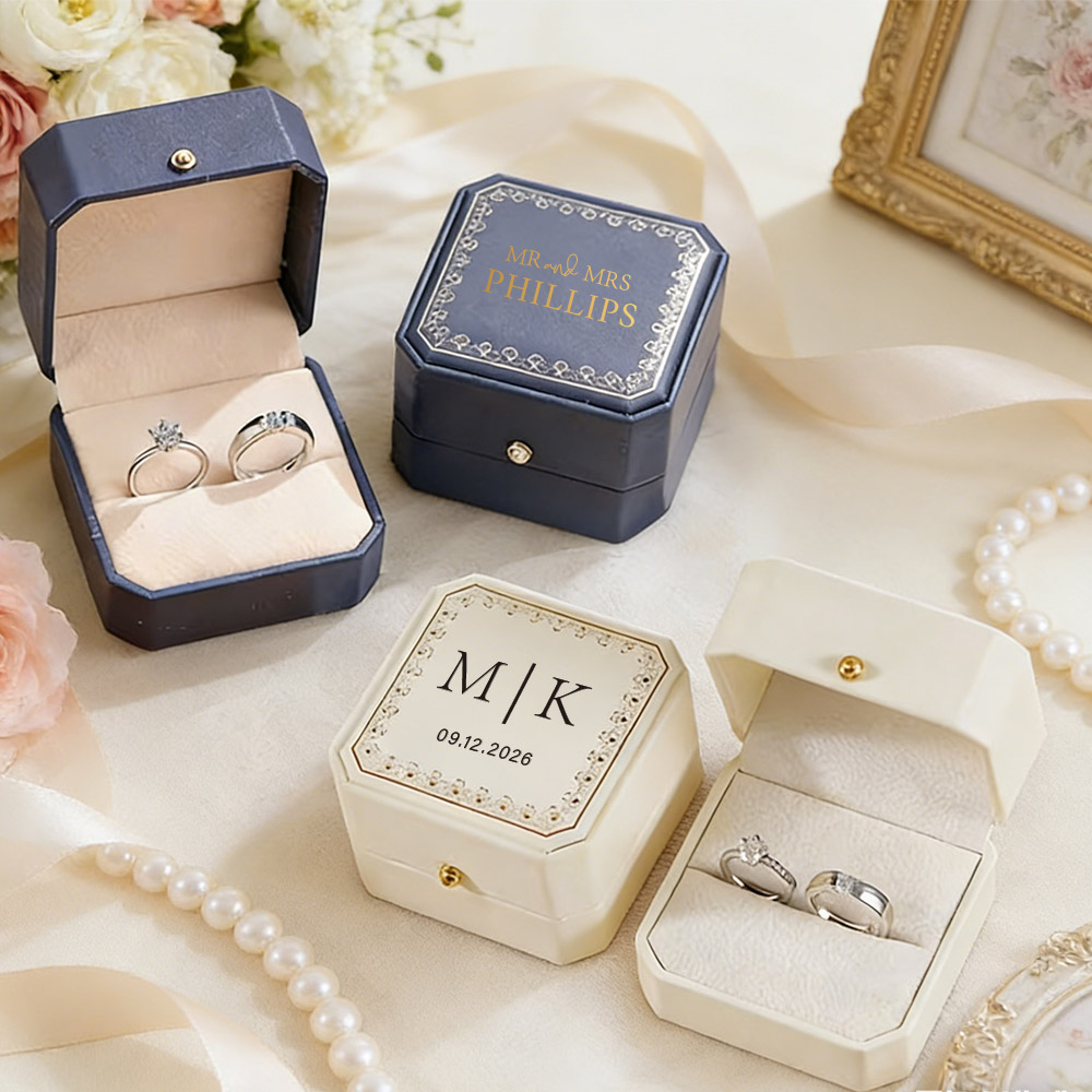 Personalized Faux Leather Ring - Body Jewelry Organizer review and price