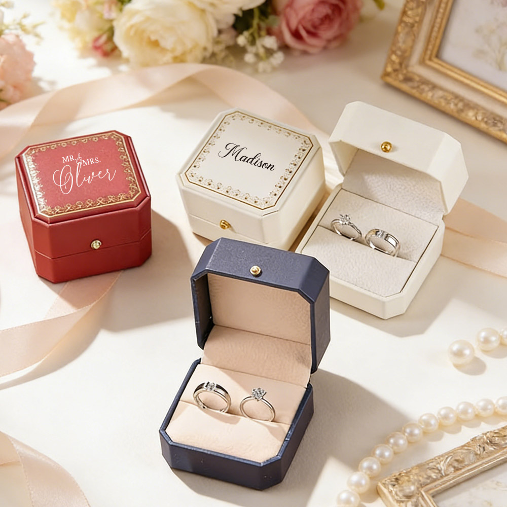 Personalized Faux Leather Ring - Body Jewelry Organizer review and price