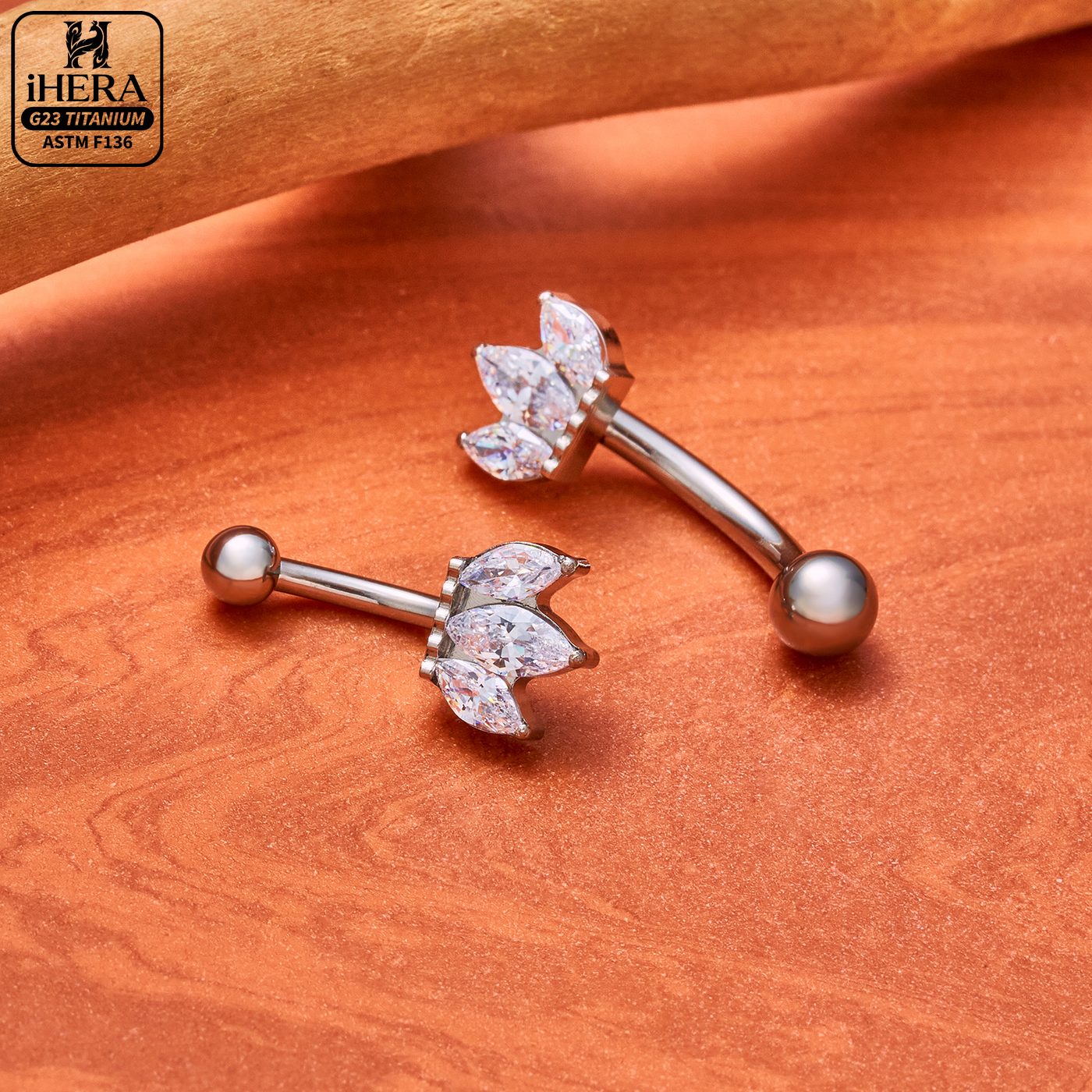 Classic Basic G23 Titanium Spa - Body Jewelry Vertical Labret review and price