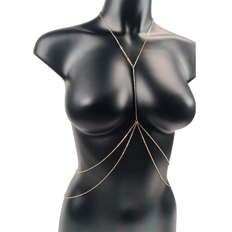 Body Jewelry Sexy Chest Chain  - Qualiti Body Jewelry review and price