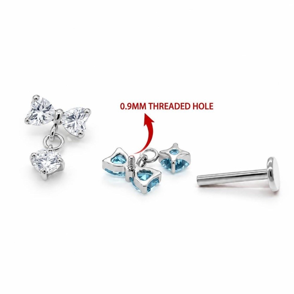 G23 Titanium Cartilage Stud Ea - Body Jewelry Charms review and price
