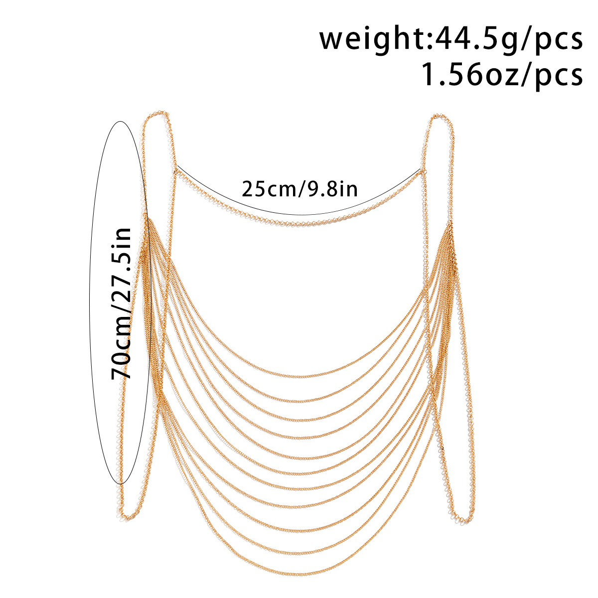 Classic Multi layered Tassel B - Qualiti Body Jewelry review and price