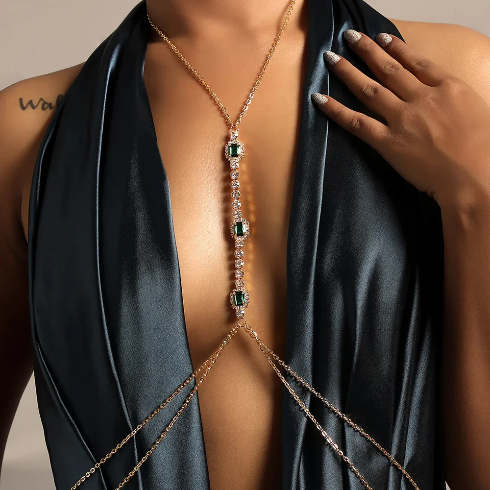 Fashion Square Bridal Back Cha - Body Jewelry For Backless Dress review and price