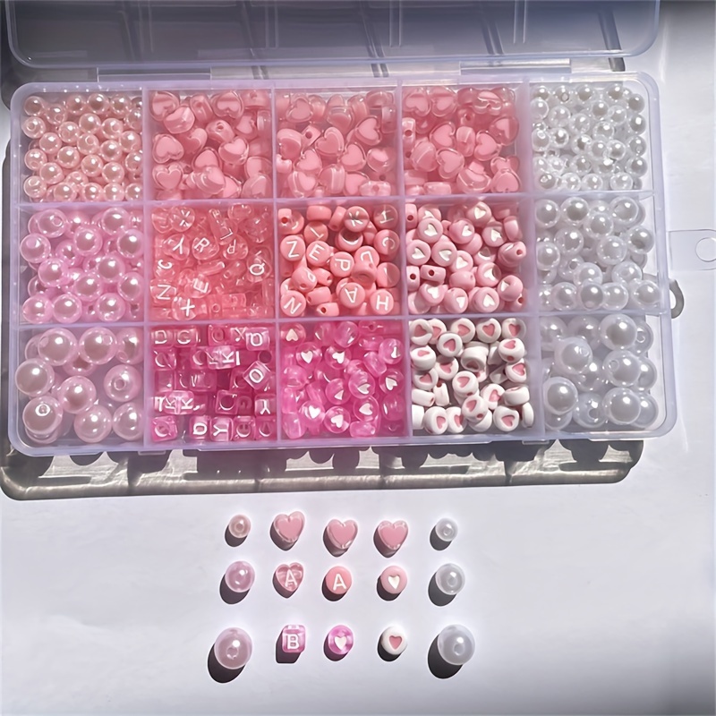 10-Piece Pink Alphabet Box, Ac - Body Jewelry Organizer review and price