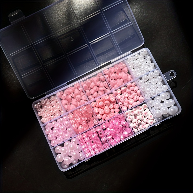 10-Piece Pink Alphabet Box, Ac - Body Jewelry Organizer review and price
