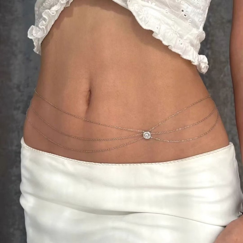 Summer  Hot Metal Waist Chain  - Body Jewelry Hot review and price