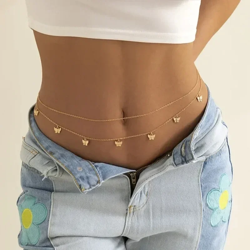New Charm Sexy Double Layer Bu - Qualiti Body Jewelry review and price