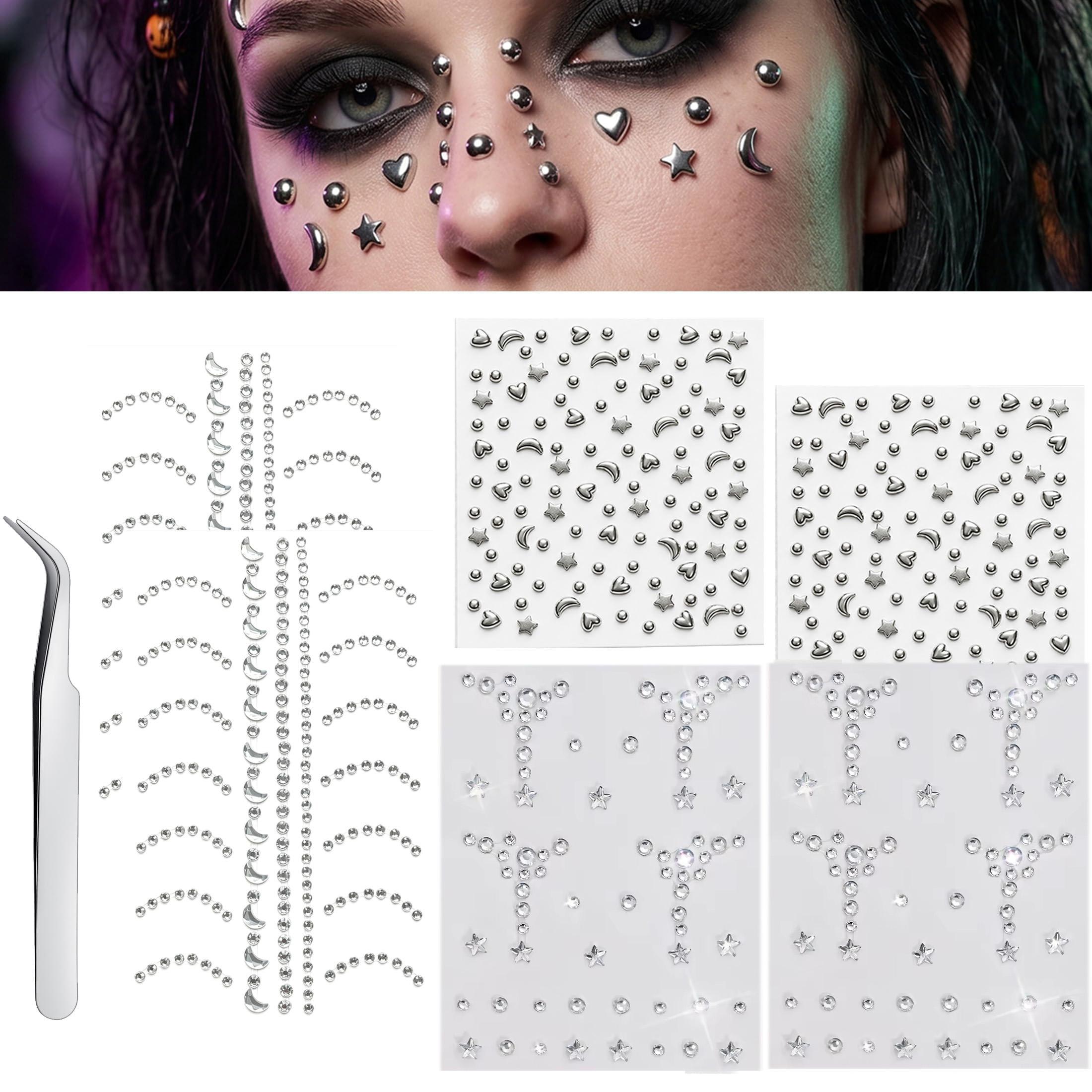 Fake Piercings Balls Stick on  - Body Jewelry Nose Studs review and price
