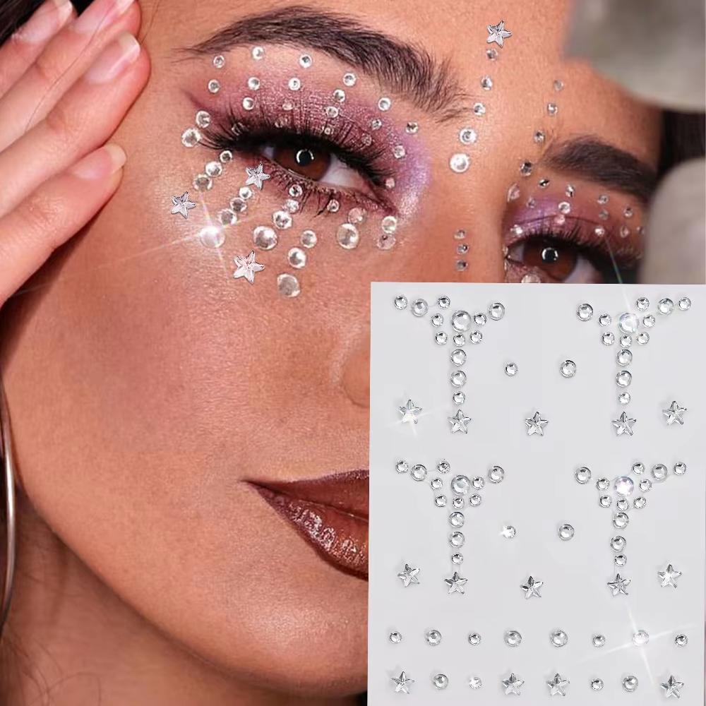 Fake Piercings Balls Stick on  - Body Jewelry Nose Studs review and price