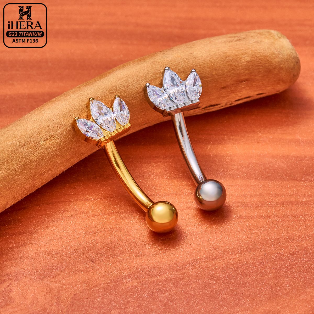 Screw Ball F136 Titanium Pierc - Body Jewelry Vertical Labret review and price