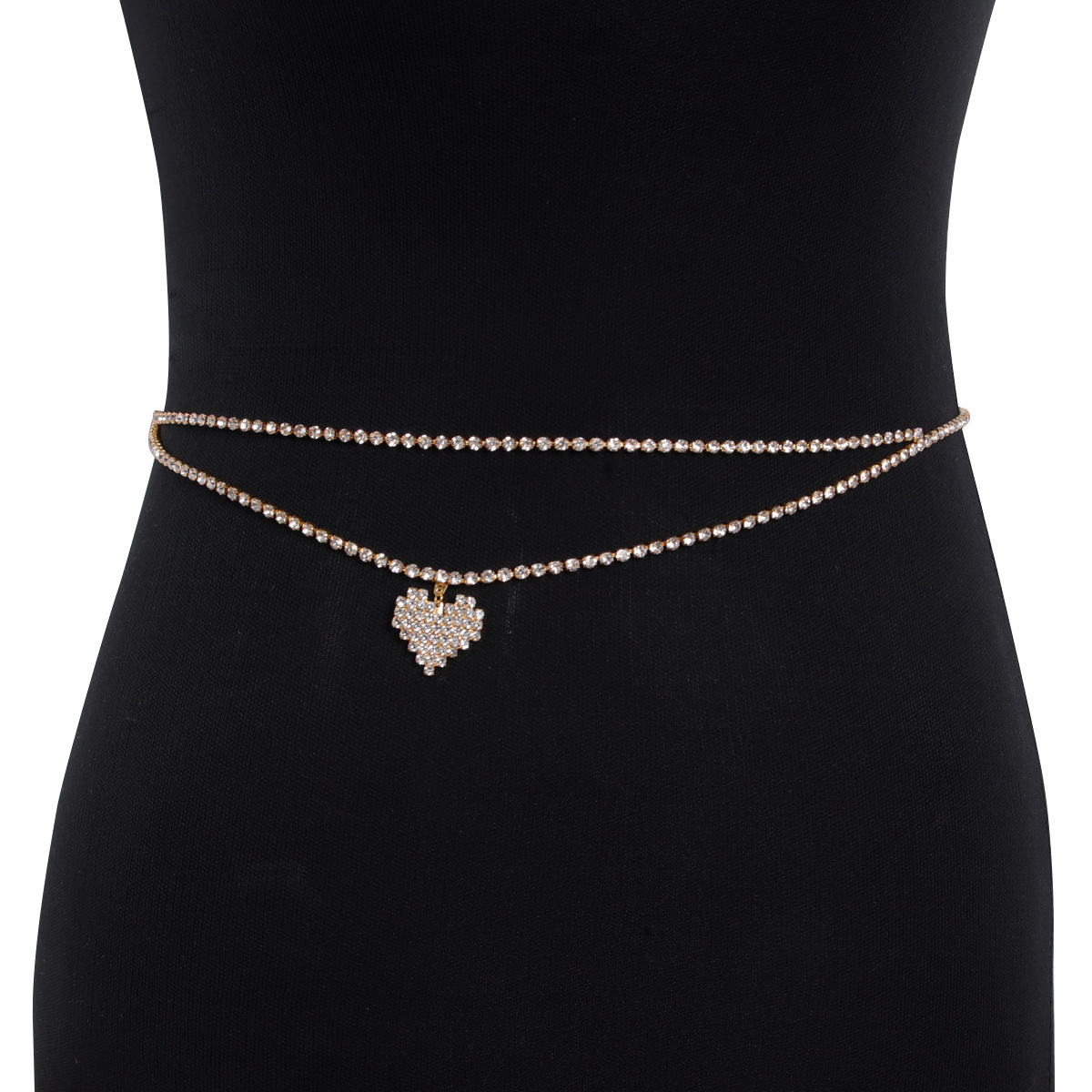 Fashionable Heart-shaped Sexy  - Body Jewelry Art review and price