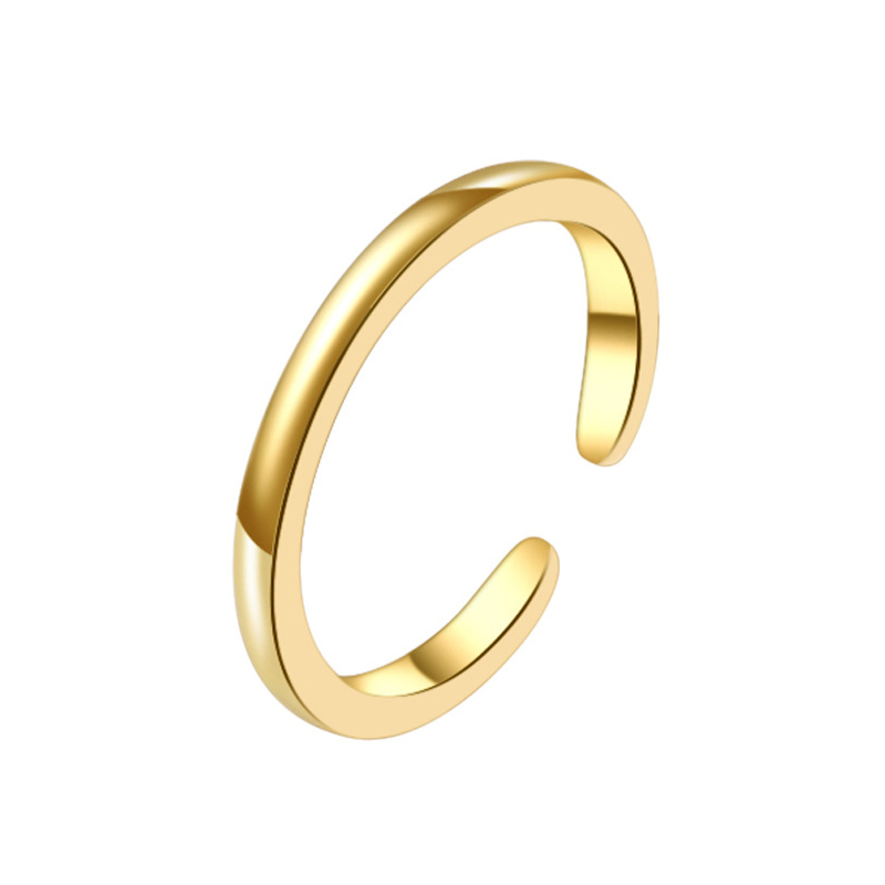Trio Set Women's Toe Rings, 18 - Body Jewelry Gold Plated review and price