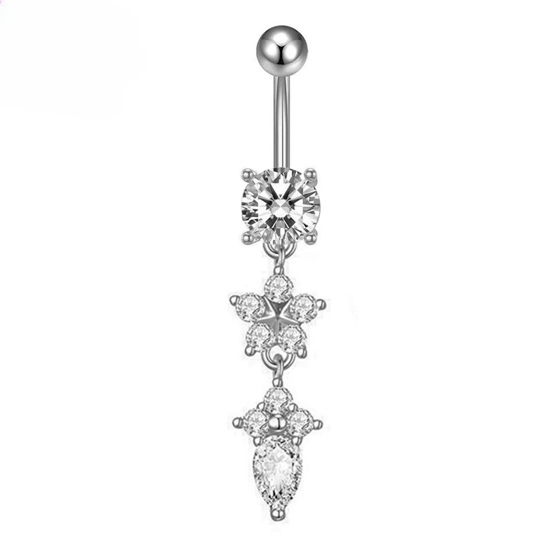Titanium Ins Luxury Exquisite  - Body Jewelry Diamond review and price