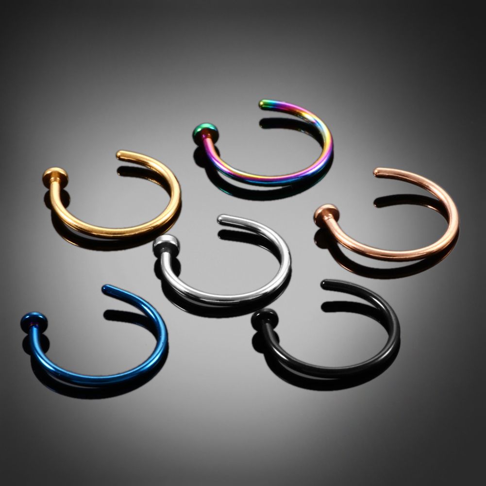 10 Pcs Thin Stainless Steel Fo - Body Jewelry Art review and price
