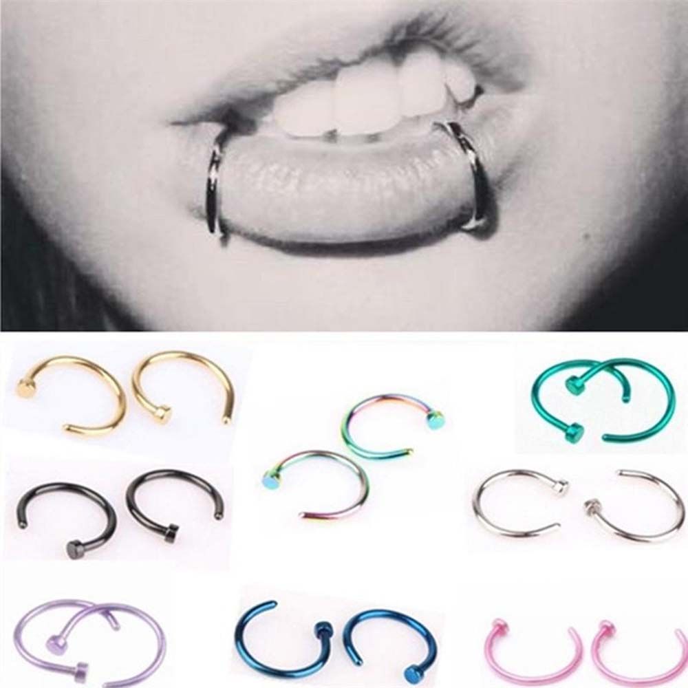 10 Pcs Thin Stainless Steel Fo - Body Jewelry Art review and price