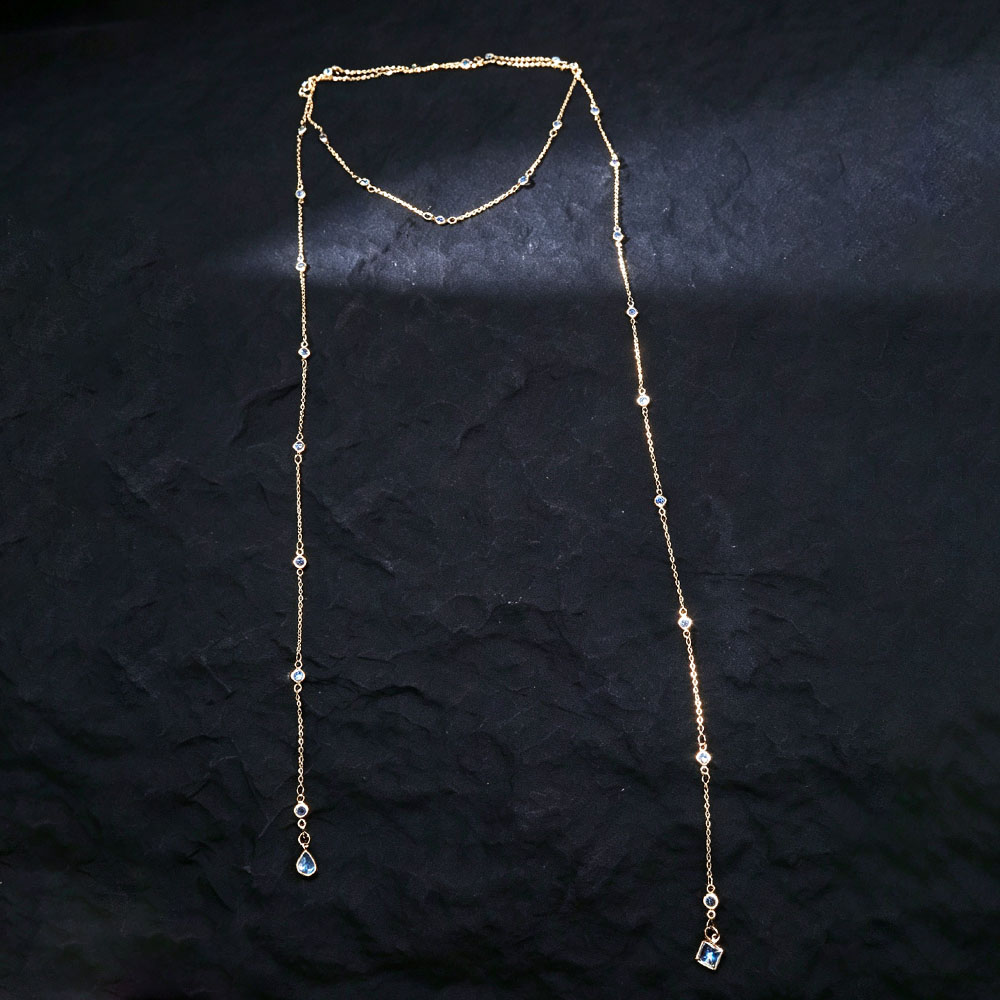 New Fashionable Elegant Neckla - Body Jewelry Diamond review and price