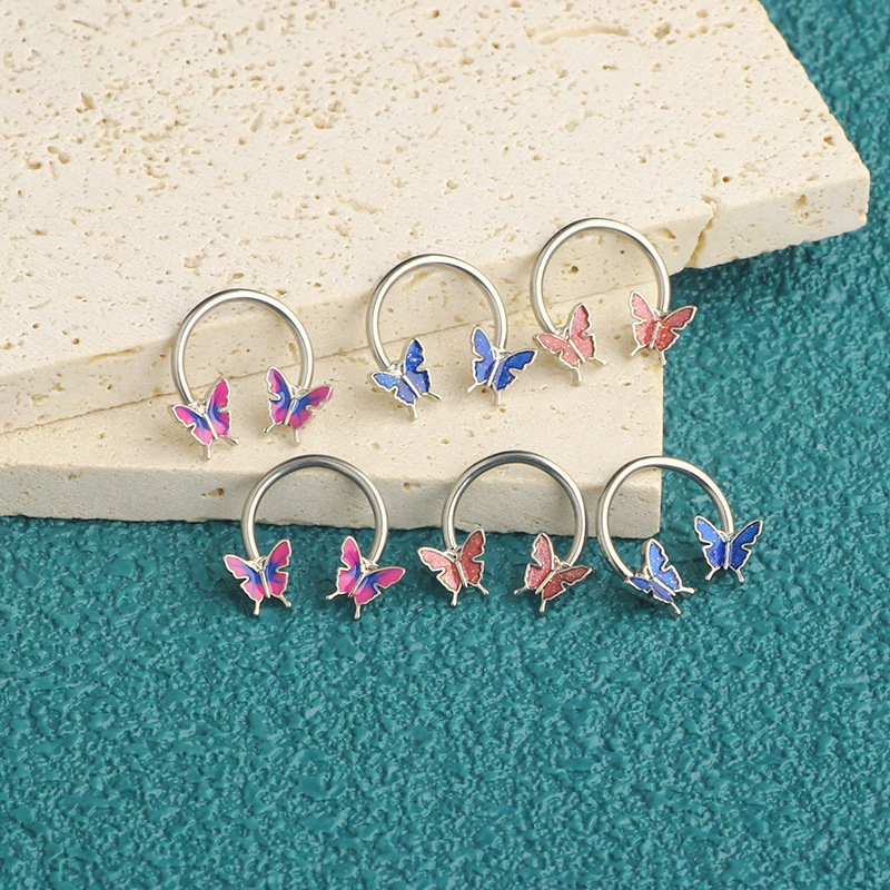 16G Septum Ring Daith Piercing - Body Jewelry Nose Studs review and price