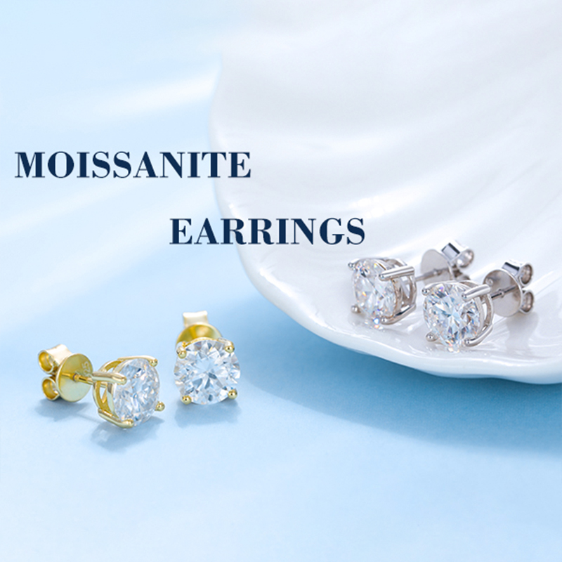 Classic 0.1-4CT Moissanite Stu - Body Jewelry Diamond review and price