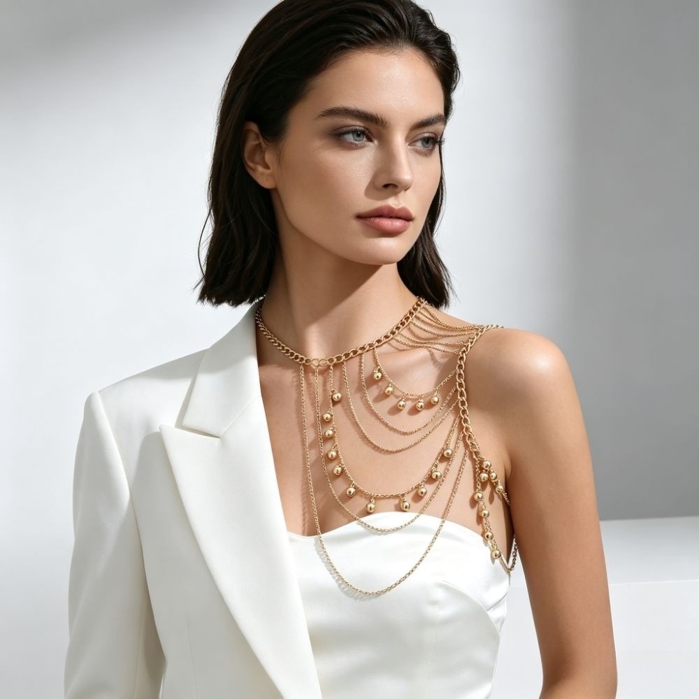 Hot Girl Multi-Layer Tassel Ba - Body Jewelry Hot review and price