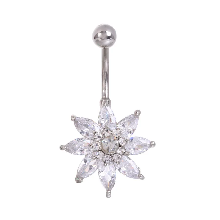 Hot Stainless Steel Cz Crystal - Body Jewelry Hot review and price