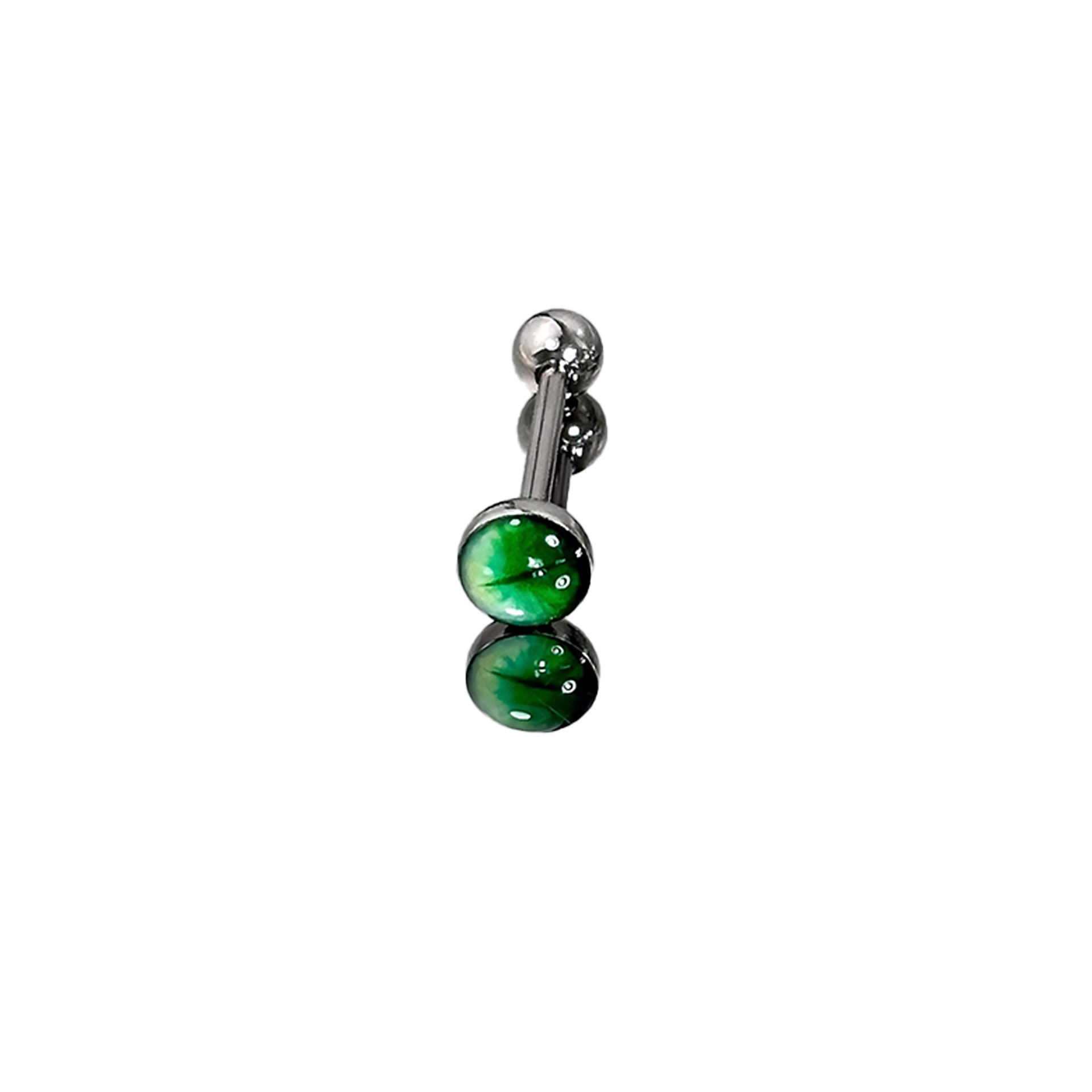 1Pc High-Quality Trendy Green  - Body Jewelry Hot review and price