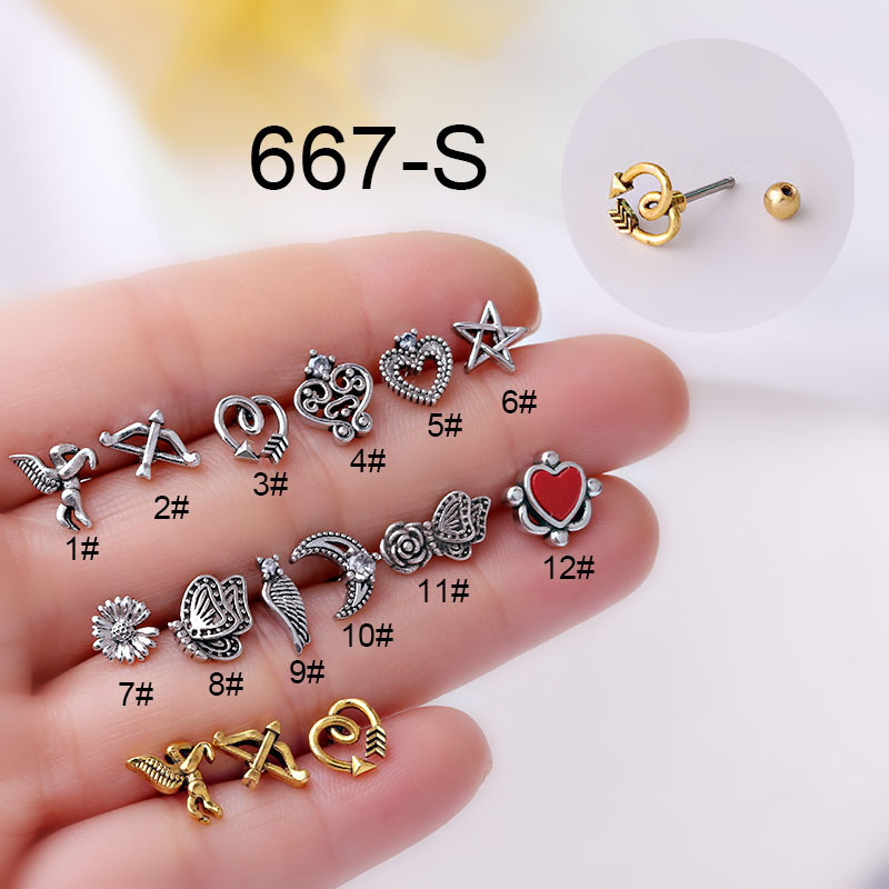 Hot Vintage Cartilage Stud Con - Body Jewelry Hot review and price