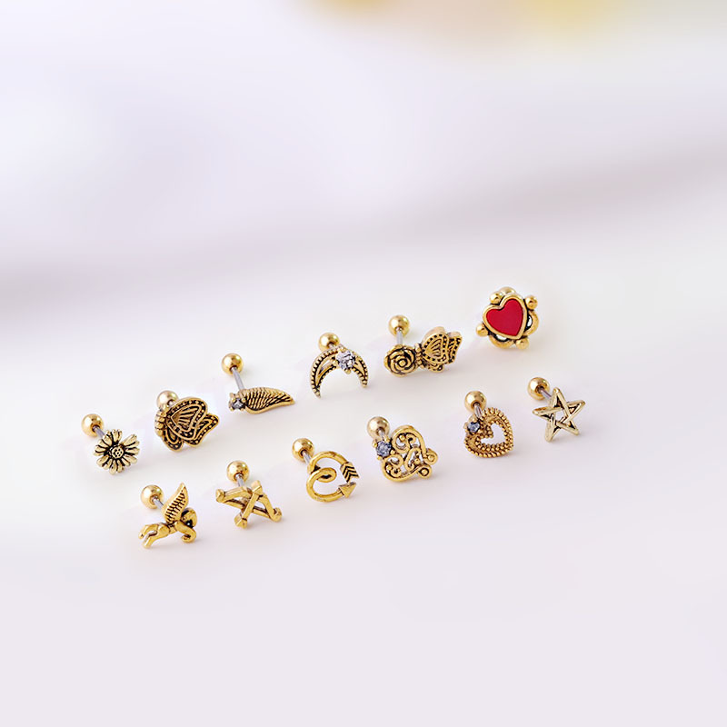 Hot Vintage Cartilage Stud Con - Body Jewelry Hot review and price