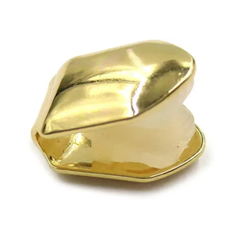 1/2/4Pcs Single Tooth CAPs Gri - Body Jewelry Gold Plated review and price