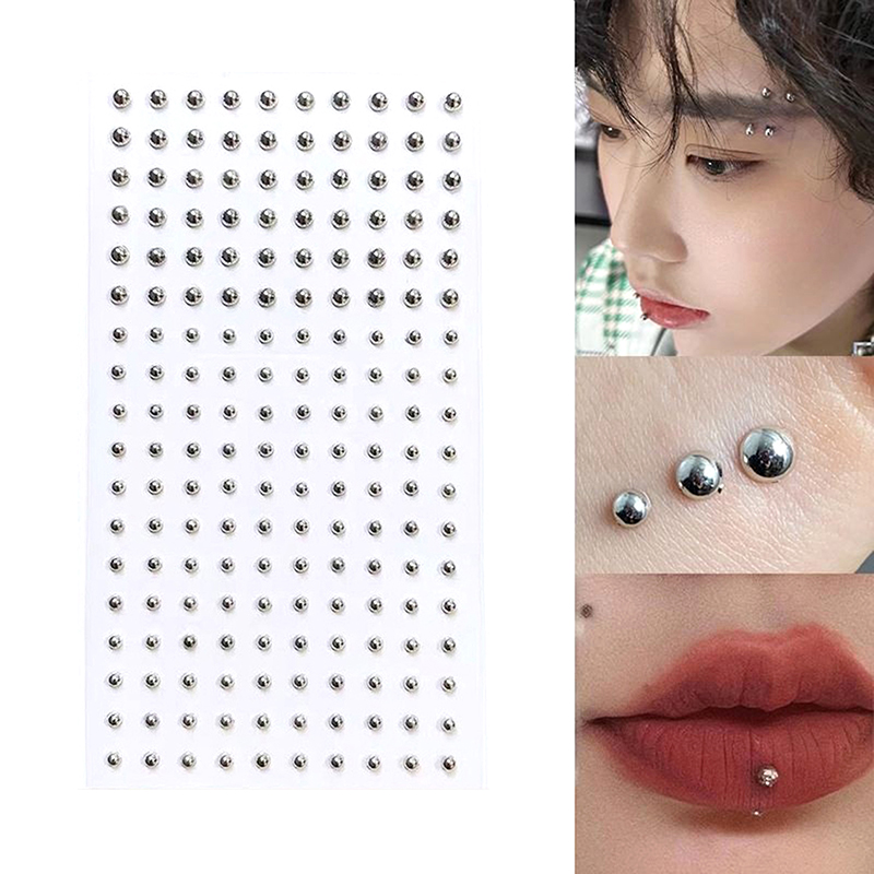 Diamond Sticker Fake Nose Stud - Body Jewelry Nose Studs review and price
