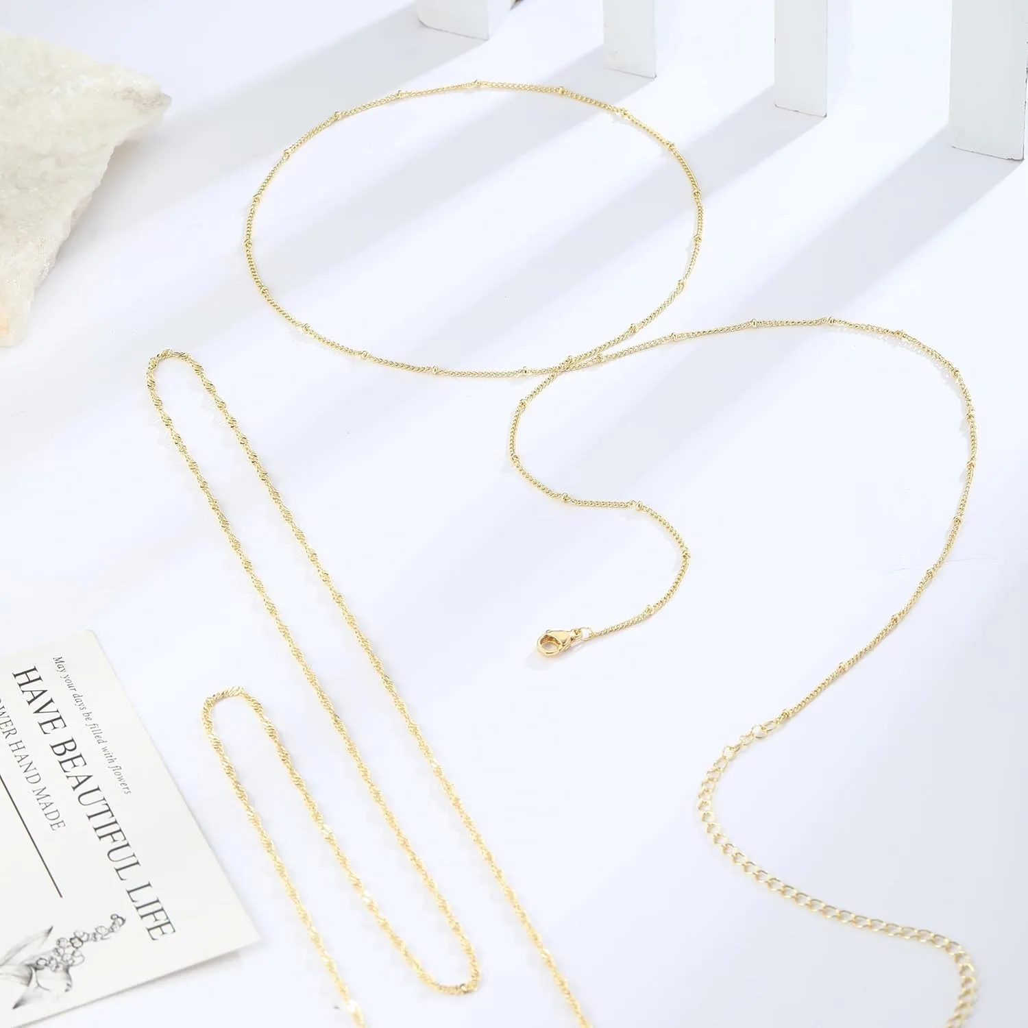 14k Gold Plated 26-33Inch Adju - Qualiti Body Jewelry review and price