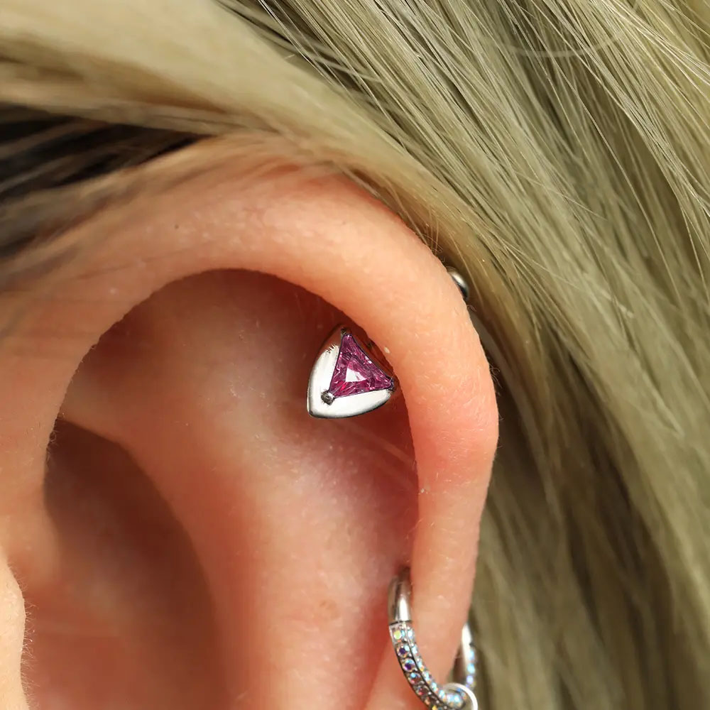G23 Titanium Internally Thread - Body Jewelry Vertical Labret review and price