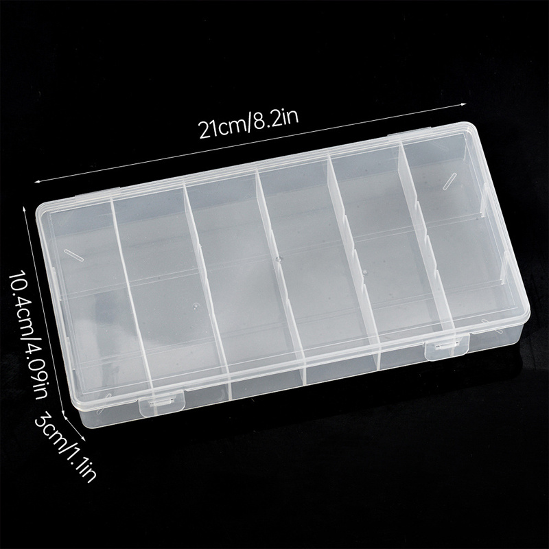 6-compartment storage box, pla - Body Jewelry Organizer review and price