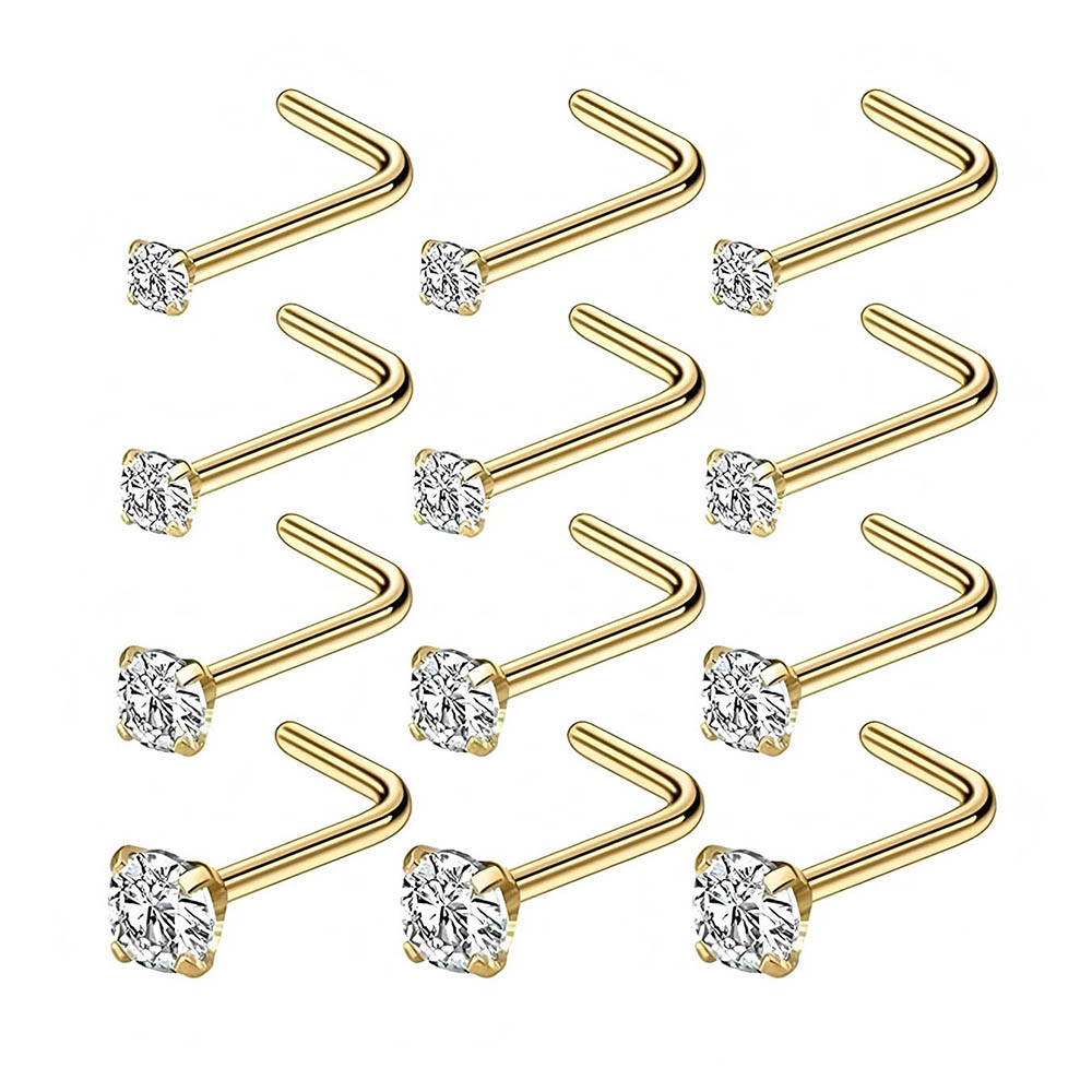 12-Piece Full Set 316L Hypoall - Body Jewelry Art review and price